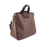 LOUIS VUITTON CABAS ROSEBERY SHOULDER BAGS DAMIER EBENE