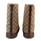 GUCCI THERMAL CRYSTAL BOOTS TAN 39.5 EU | 10 US