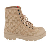 GUCCI COMBAT BOOTS TAN 40 EU | 10 US