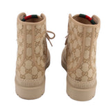 GUCCI COMBAT BOOTS TAN 40 EU | 10 US