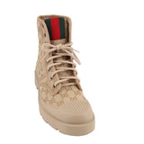 GUCCI COMBAT BOOTS TAN 40 EU | 10 US