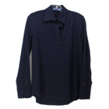J MCLAUGHLIN TEXTURED TOPS NAVY S