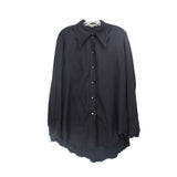 ACNE STUDIOS SATIN TOPS BLACK S