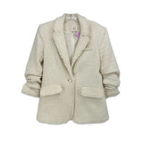 CINQ A SEPT TWEED BLAZERS CREAM S | 4