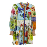 ALICE + OLIVIA PRINT DRESSES MULTI S