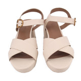 AEROSOLES PLATFORM HEELS CREAM 8.5 US