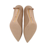 SAM EDELMAN LEATHER HEELS NUDE 8 US