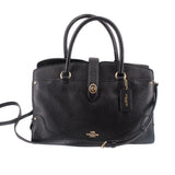 COACH MERCER 30 SATCHELS BLACK