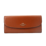 COACH SLIM ENVELOPE WALLETS BROWN