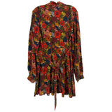 DOEN FLORAL DRESSES RED XL