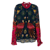 FARM RIO PRINT TOPS NAVY M