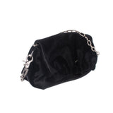 ZADIG & VOLTAIRE VELVET CROSSBODYS BLACK