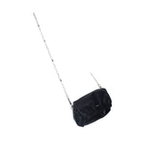 ZADIG & VOLTAIRE VELVET CROSSBODYS BLACK
