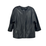 CK COLLECT LEATHER JACKETS BLACK M