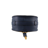 CHLOE MARCIE GRAINED CALFSKIN SMALL CROSSBODYS NAVY