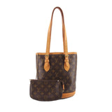 LOUIS VUITTON PETIT BUCKET W POUCH TOTES MONOGRAM