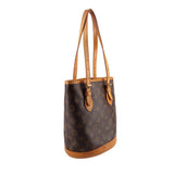 LOUIS VUITTON PETIT BUCKET W POUCH TOTES MONOGRAM