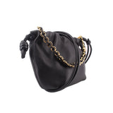 LOEWE MINI FLAMENCO SHOULDER BAGS BLACK