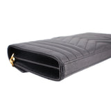 SAINT LAURENT TRIQUILT CROSSBODYS BLACK