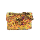 KURT GEIGER MINI BRIXTON CROSSBODYS MULTI SEQUIN