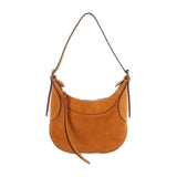 REBECCA MINKOFF PIPPA STUDDED SHOULDER BAGS AMBER