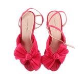LOEFFLER RANDALL HEELED SANDALS PINK 7.5 US