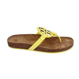 TORY BURCH MILLER SANDALS YELLOW 9.5 US