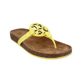 TORY BURCH MILLER SANDALS YELLOW 9.5 US
