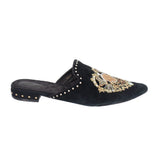CAMILLA JEWELED MULES BLACK 40 EU | 9 US
