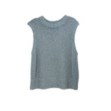 AKRIS SLEEVELESS TOPS BLUE L | 14