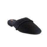 BIRDIES SUEDE MULES BLACK 10 US