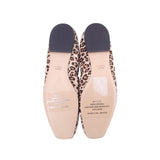 STUART WEITZMAN FUR FLATS LEOPARD 10 US