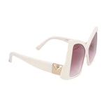 VALENTINO VA4091 OVERSIZED BUTTERFLY SUNGLASSES WHITE