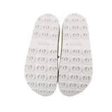 GUCCI SOFT RUBBER GG PLATFORM SANDALS WHITE 40 EU | 9.5 US