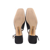 SAM EDELMAN LEATHER HEELS BLACK 9 US
