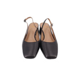 SAM EDELMAN LEATHER HEELS BLACK 9 US