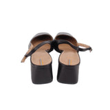 SAM EDELMAN LEATHER HEELS BLACK 9 US