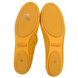 TORY BURCH SUEDE FLATS YELLOW 10 US