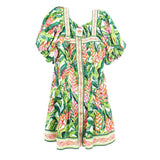 FARM RIO FLORAL DRESSES GREEN M