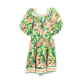 FARM RIO FLORAL DRESSES GREEN M