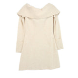 CULT GAIA SWEATER DRESSES CREAM S