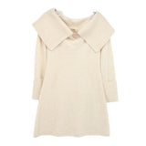 CULT GAIA SWEATER DRESSES CREAM S