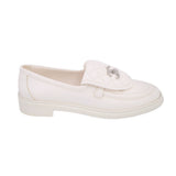CHANEL QUILTED LOAFERS WHITE 41 EU | 9 US