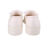 CHANEL QUILTED LOAFERS WHITE 41 EU | 9 US