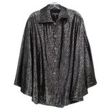 CHANEL CAPE JACKETS SILVER 34 | O/S