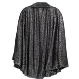 CHANEL CAPE JACKETS SILVER 34 | O/S