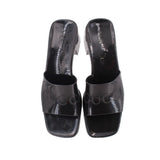 GUCCI RUBBER SANDALS BLACK 40 EU | 10 US