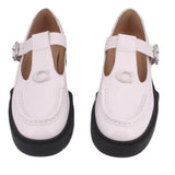COACH LIV MARY JANE PLATFORM WHITE 7 US