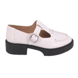 COACH LIV MARY JANE PLATFORM WHITE 7 US