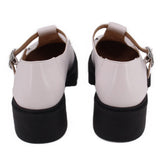 COACH LIV MARY JANE PLATFORM WHITE 7 US